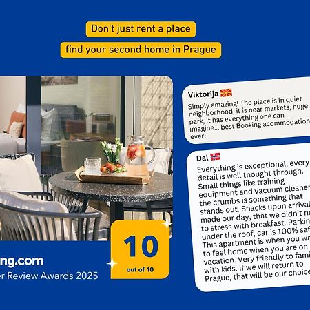 Beta Home - Garage, Air Condition, Garden, At Metro Prague Ngoại thất bức ảnh